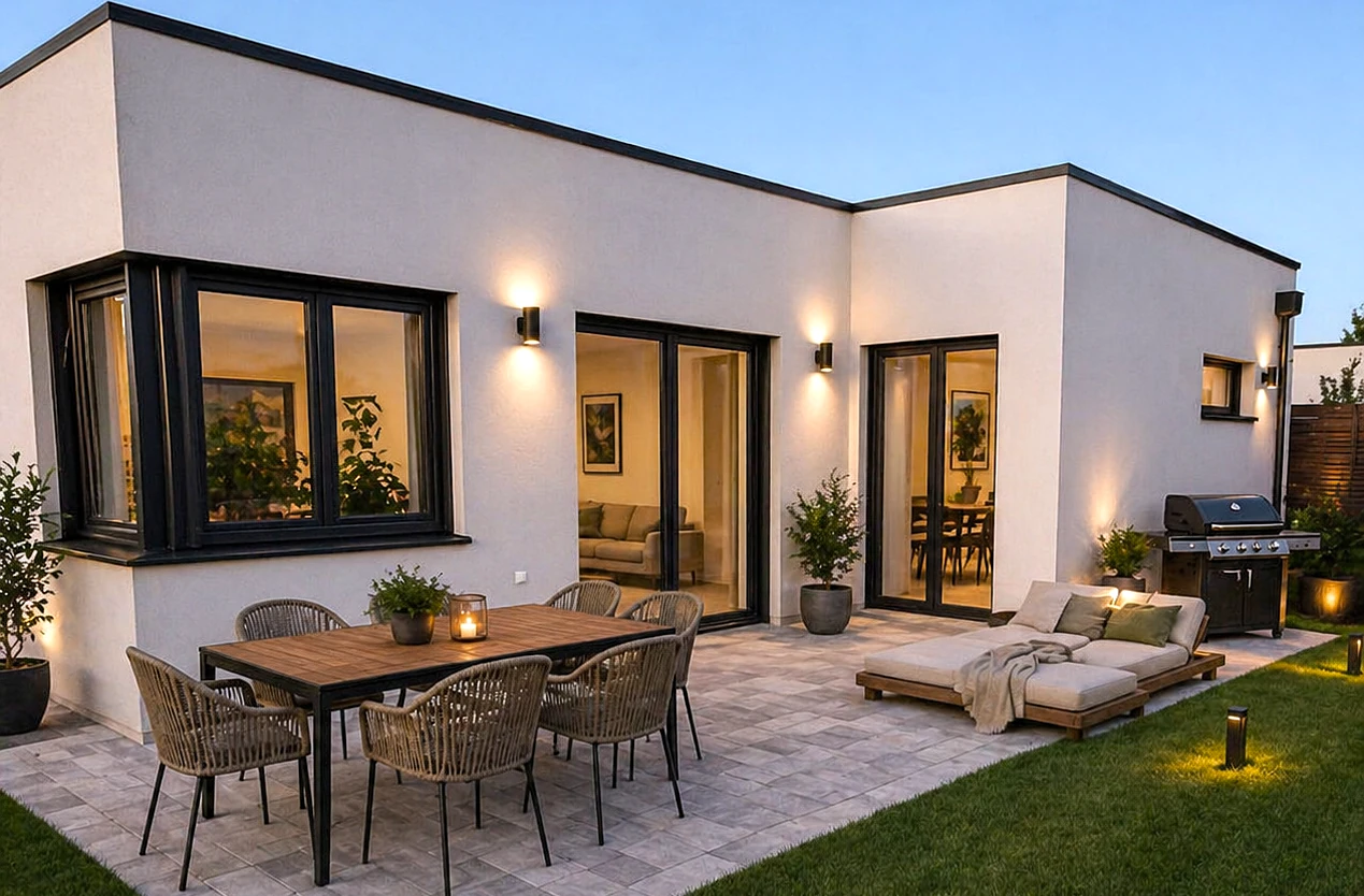 Bungalow Neufeld an der Leitha – Gartenparadies mit sonniger Terrasse